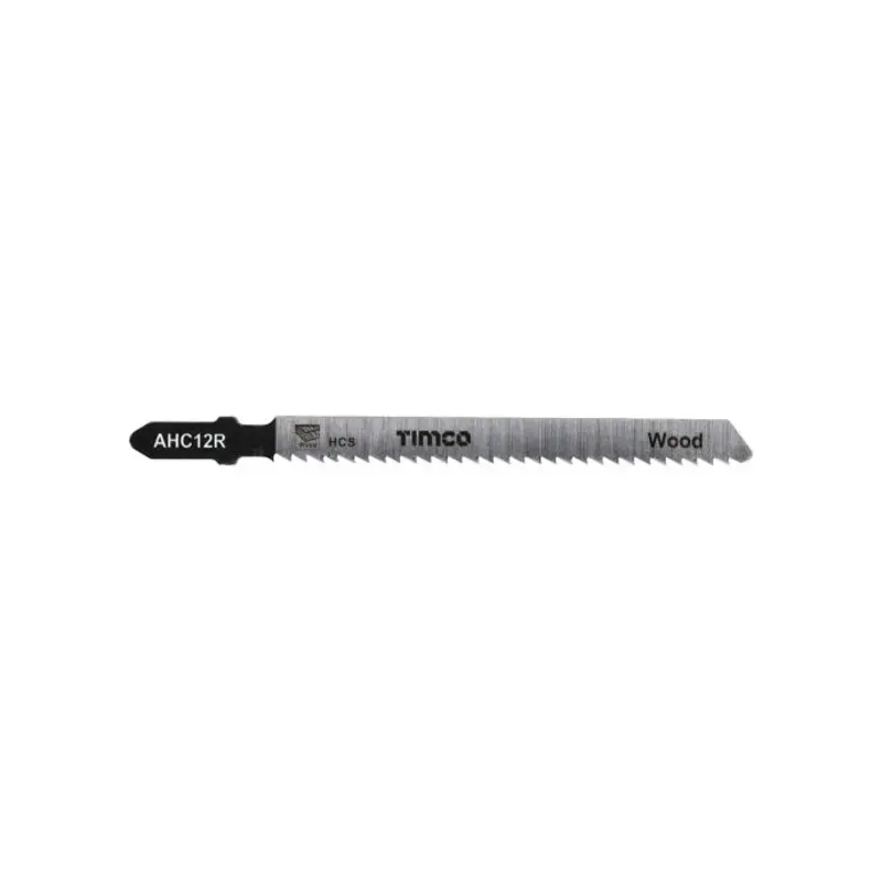 TIMCO Jigsaw Blades Wood Cutting HCS Blades - T101BR - Pack of 5 Pieces