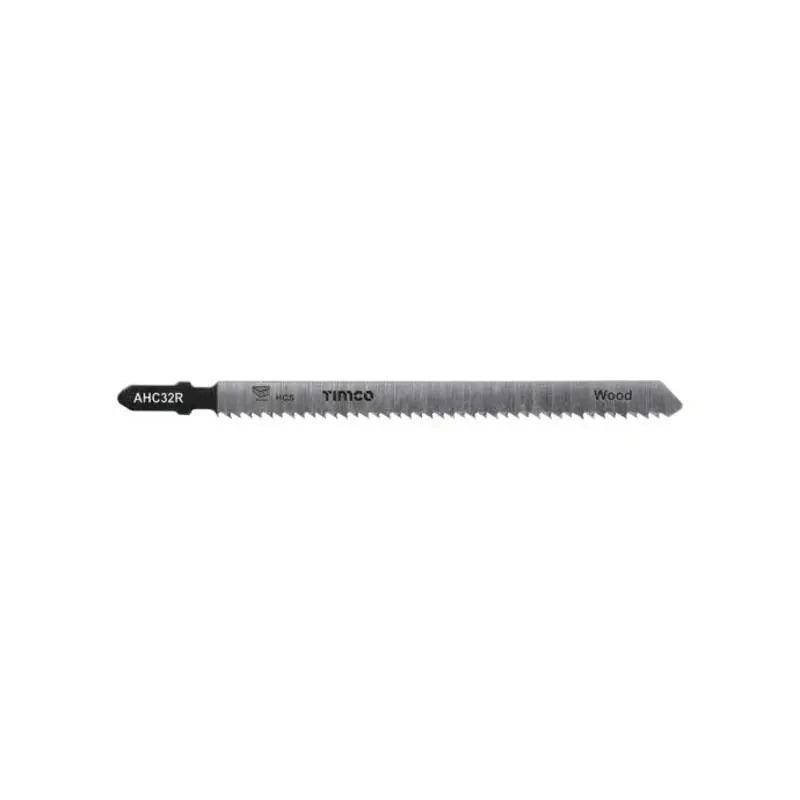 TIMCO Jigsaw Blades Wood Cutting HCS Blades - T101BRLong - Pack of 5 Pieces