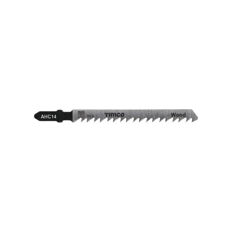 TIMCO Jigsaw Blades Wood Cutting HCS Blades - T101D - Pack of 5 Pieces