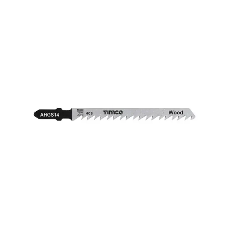 TIMCO Jigsaw Blades Wood Cutting HCS Blades - T144D - Pack of 5 Pieces