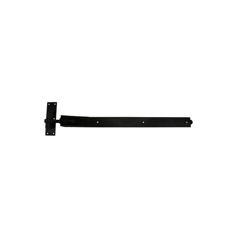TIMCO Adjustable Band & Hook on Plates Hinges Black - 750mm - Pack of 2 Pieces