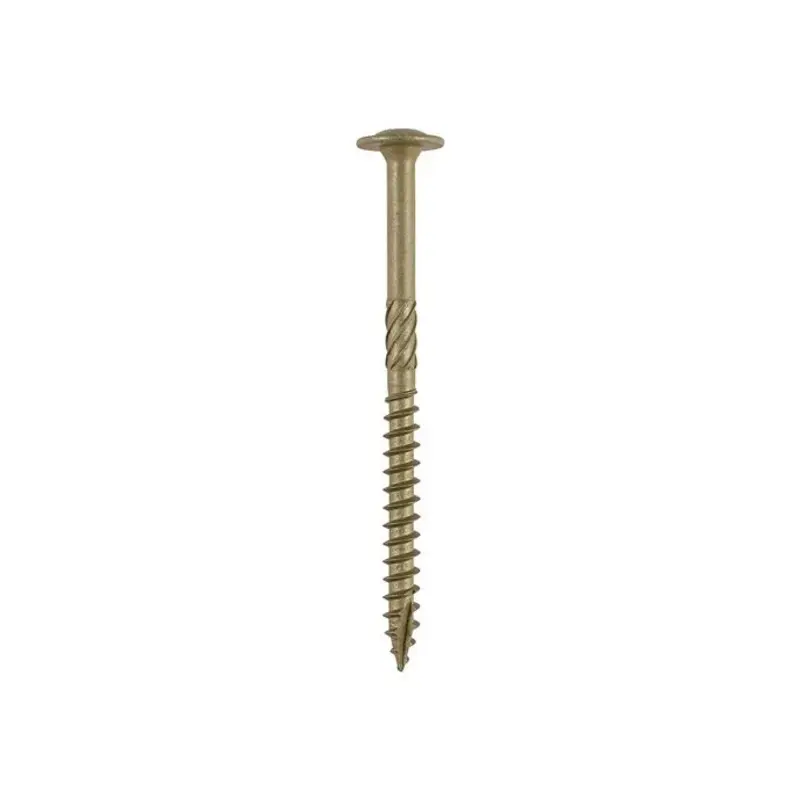TIMCO Wafer Head Exterior Green Timber Screws  - 6.7 x 95 - Pack of 50 Pieces