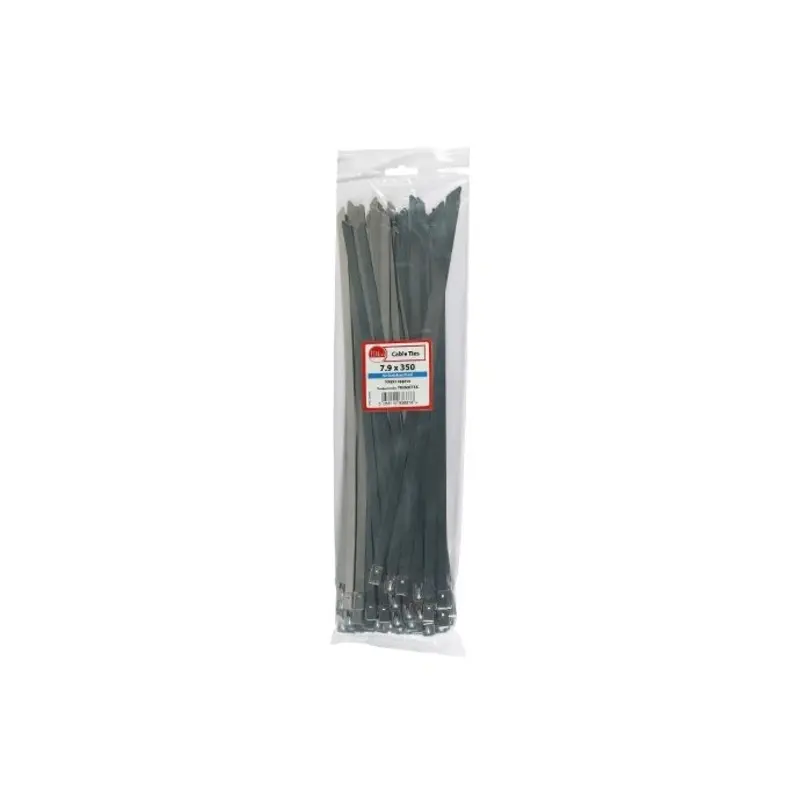 TIMCO Cable Ties A2 Stainless Steel - 7.9 x 350 - Pack of 100 Pieces