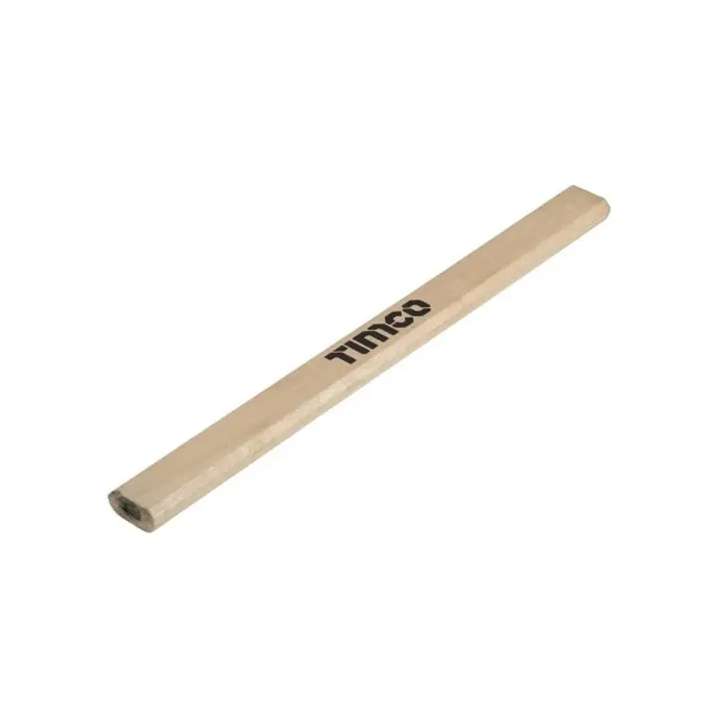 TIMCO Carpenters Pencils - 180mm - Pack of 12 Pieces