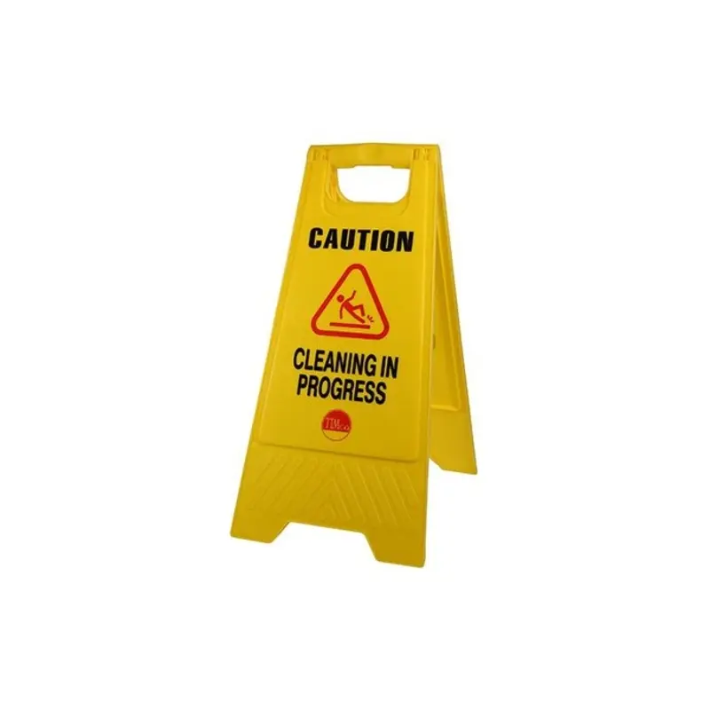 TIMCO Caution Cleaning in Progress A-Frame Safety Sign  - 610 x 300 x 30