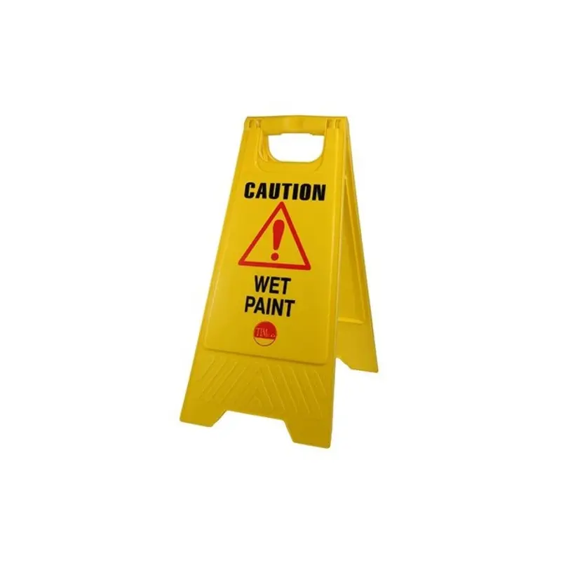 TIMCO Caution Wet Paint A-Frame Safety Sign  - 610 x 300 x 30