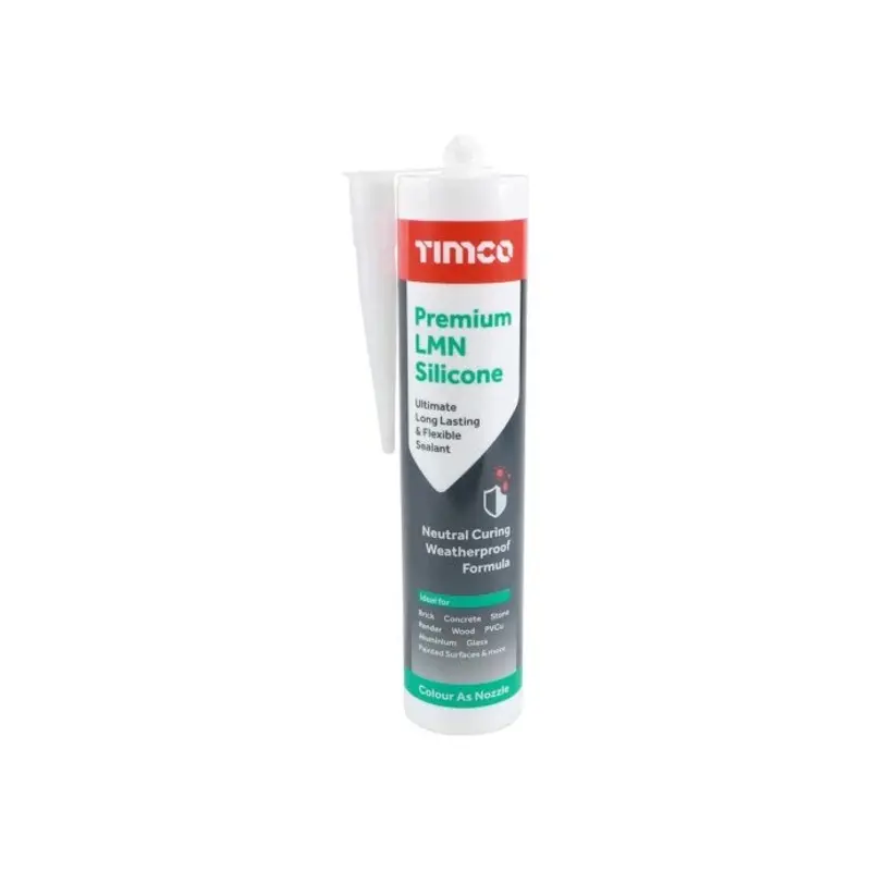 TIMCO Premium LMN Silicone Sealant Clear - 300ml