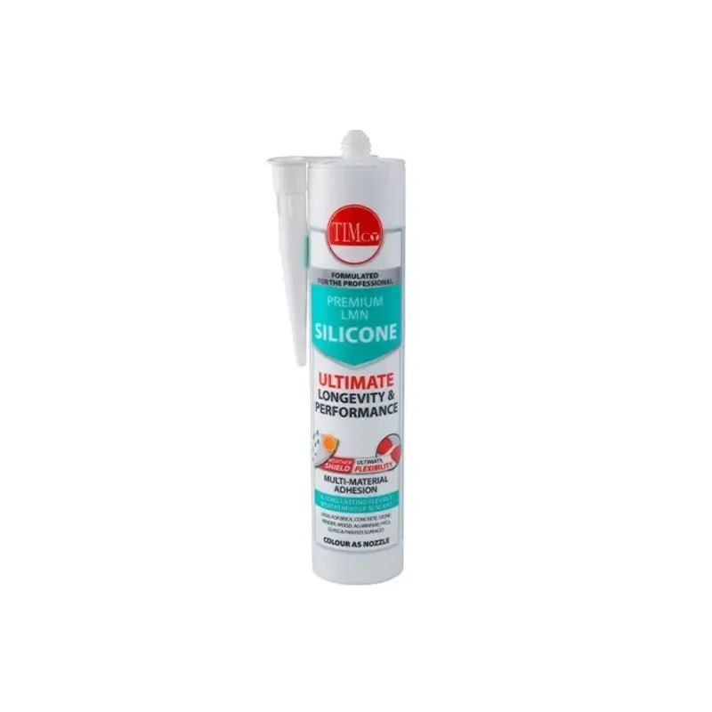 TIMCO Premium LMN Silicone Sealant White - 300ml