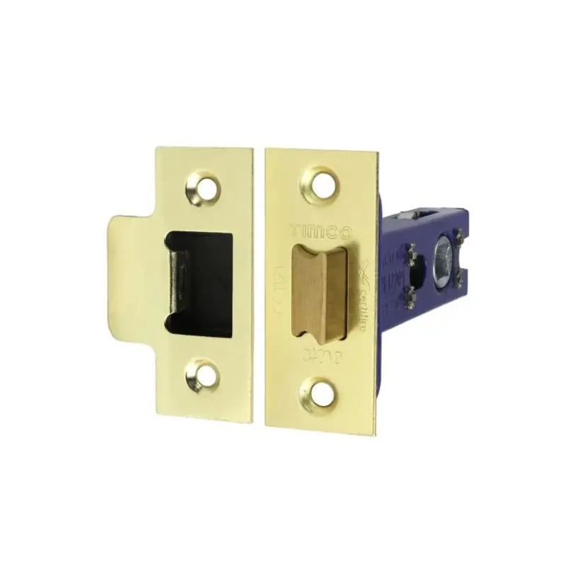 TIMCO Architectural Tubular Latch Electro Brass & Satin Nickel - 78mm