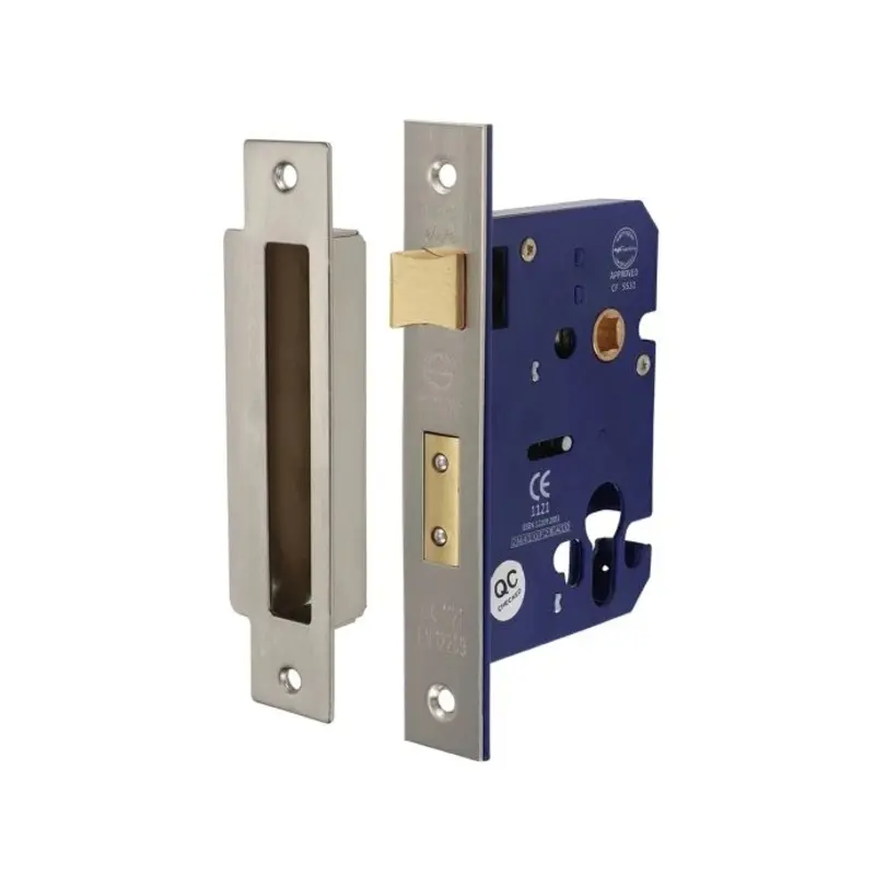 TIMCO Euro Sashlock Satin Nickel - 78mm