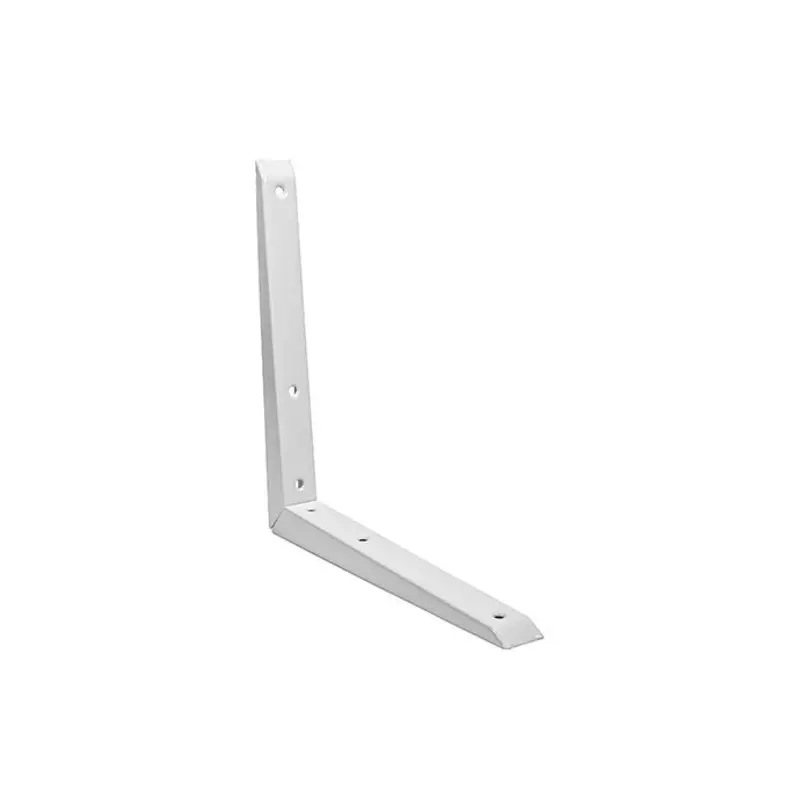 TIMCO Mitred Shelf Bracket White - 200 x 200mm