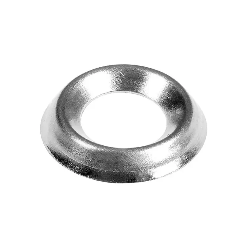 TIMCO Screw Cups Nickel - To fit 6 Gauge Screws - Pack of 60 Pieces