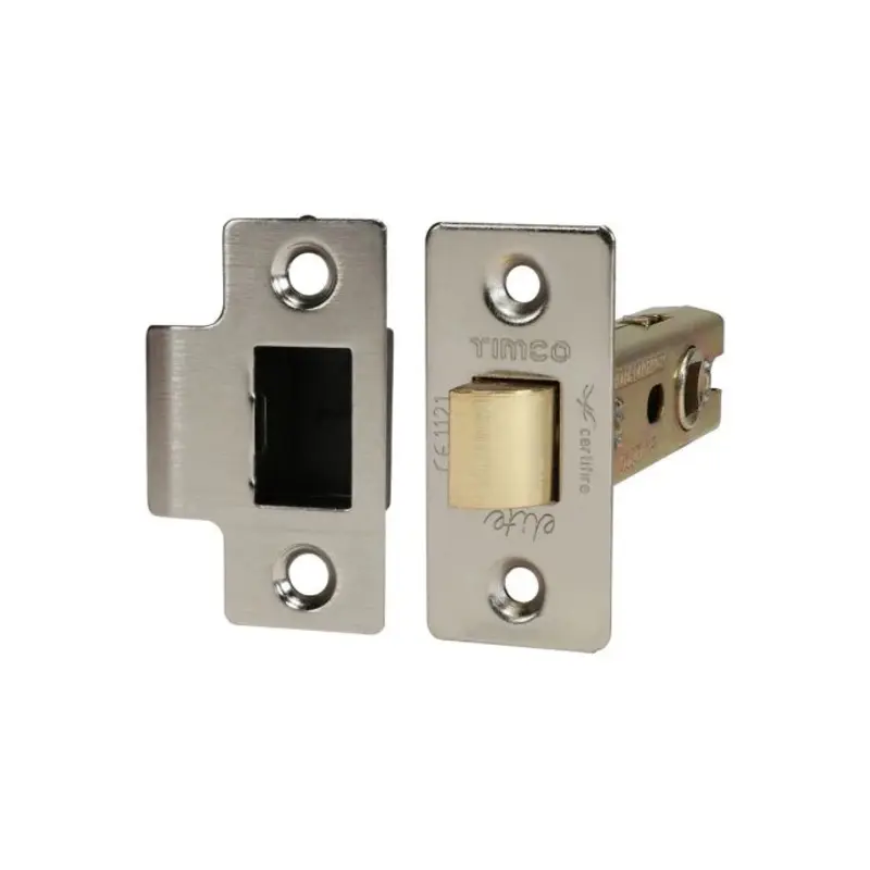 TIMCO Tubular Latch Satin Nickel - 76mm