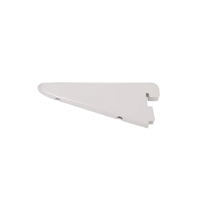 TIMCO Twin Slot Shelf Bracket White - 120mm