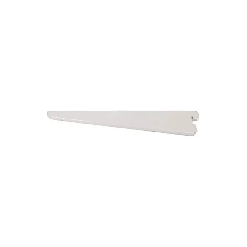 TIMCO Twin Slot Shelf Bracket White - 270mm
