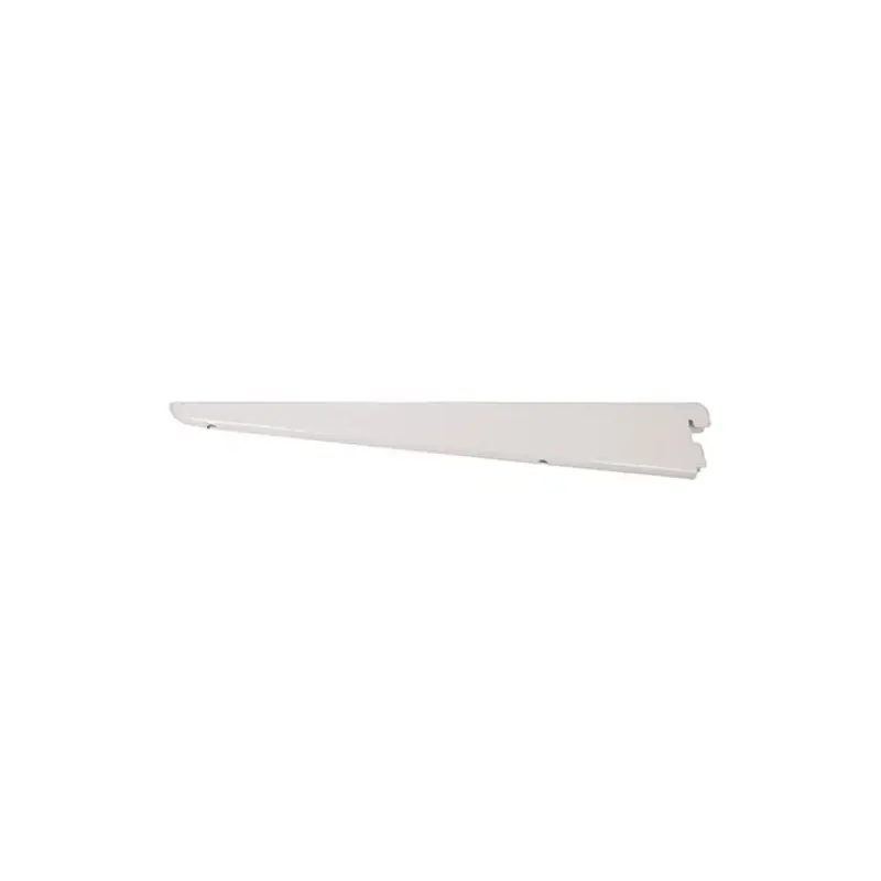 TIMCO Twin Slot Shelf Bracket White - 320mm