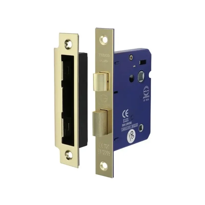 TIMCO Bathroom Lock Electro Brass - 78mm