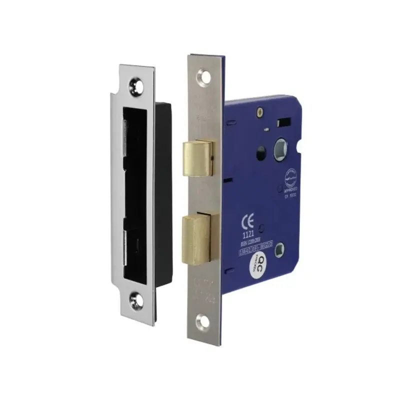 TIMCO Bathroom Lock Satin Nickel - 78mm