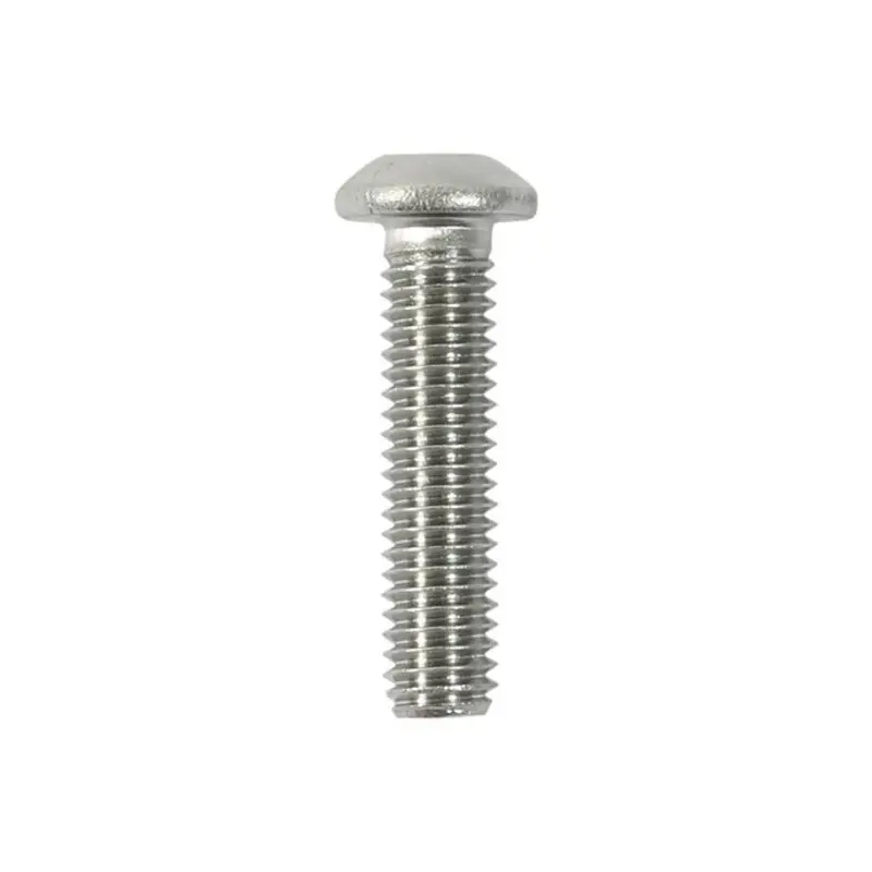 TIMCO Button Socket Screws ISO7380 A2 Stainless Steel - M6 x 30 - Pack of 10 Pieces
