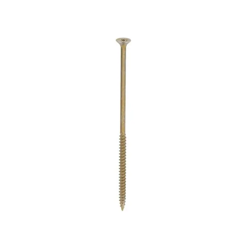 TIMCO Classic Multi-Purpose Countersunk Gold Woodscrews - 6.0 x 150 - Pack of 100 Pieces