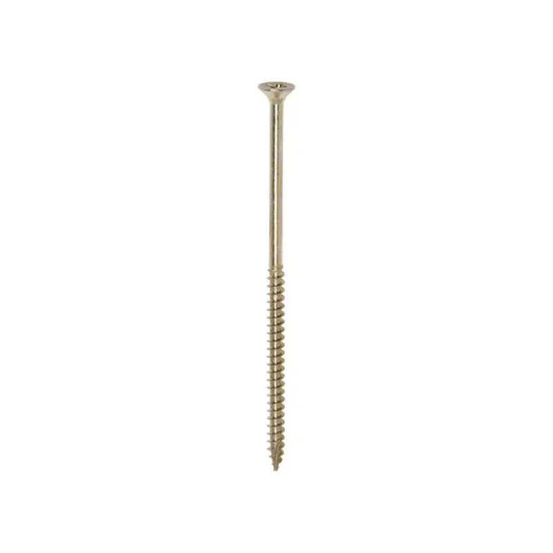 TIMCO Classic Multi-Purpose Countersunk Gold Woodscrews - 6.0 x 130 - Pack of 100 Pieces