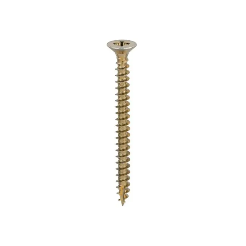 TIMCO Classic Multi-Purpose Countersunk Gold Woodscrews - 6.0 x 70 - Pack of 200 Pieces