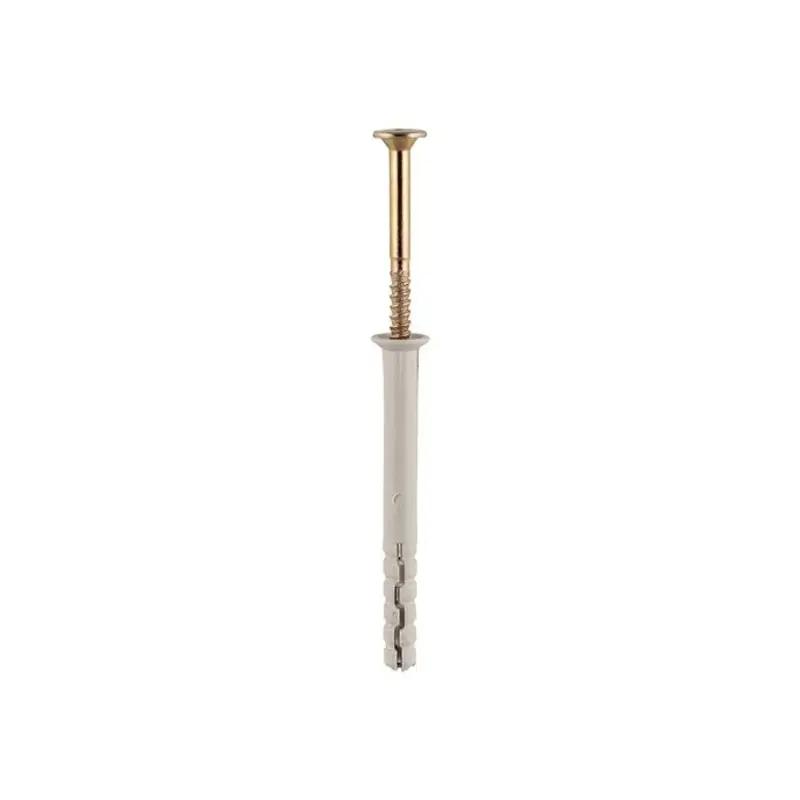 TIMCO Nylon Hammer Fixings - 6.0 x 80 - Pack of 10 Pieces
