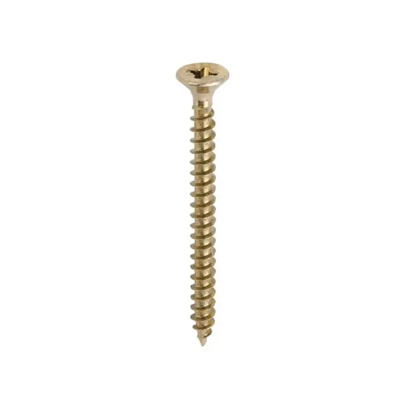 TIMCO Solo Countersunk Gold Woodscrews - 6.0 x 70 - Pack of 200 Pieces