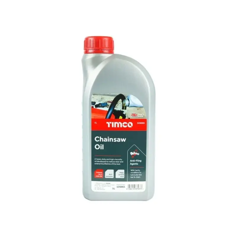 TIMCO Chainsaw Oil, Premium Anti-Fling Lubricant - 1L