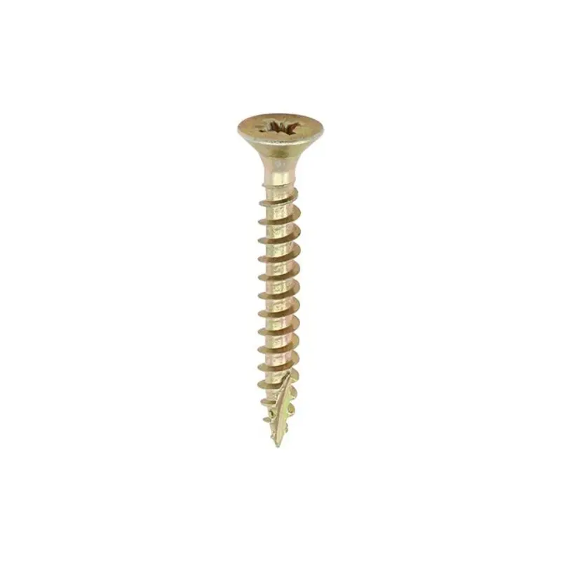 TIMCO Classic Multi-Purpose Countersunk Gold Woodscrews - 6.0 x 45 - Pack of 200 Pieces