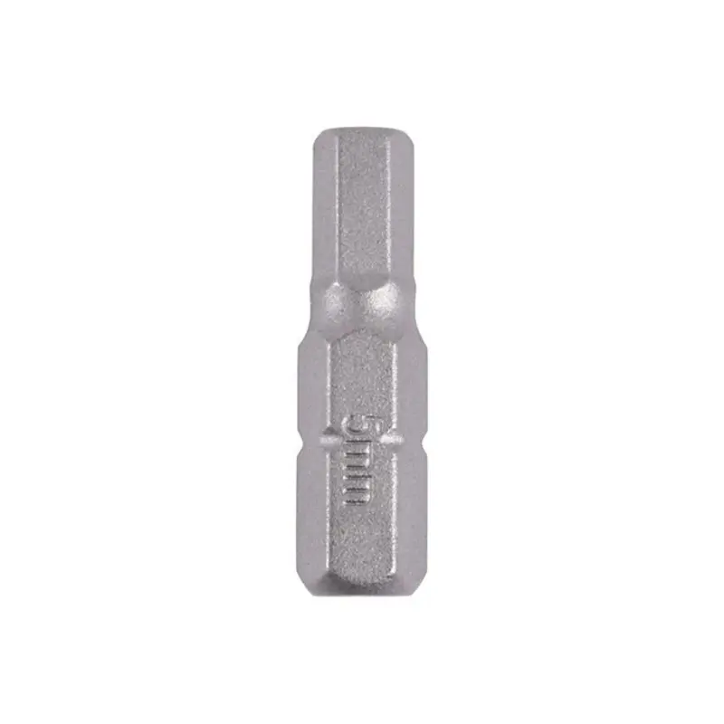 TIMCO Hex Driver Bit S2 Grey - 5.0 x 25 - Pack of 2 Pieces