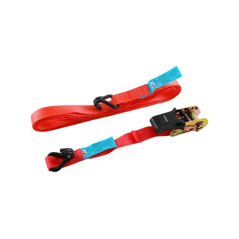 TIMCO J Hook Ratchet Straps Standard Duty - 5m x 25mm - Pack of 2 Pieces