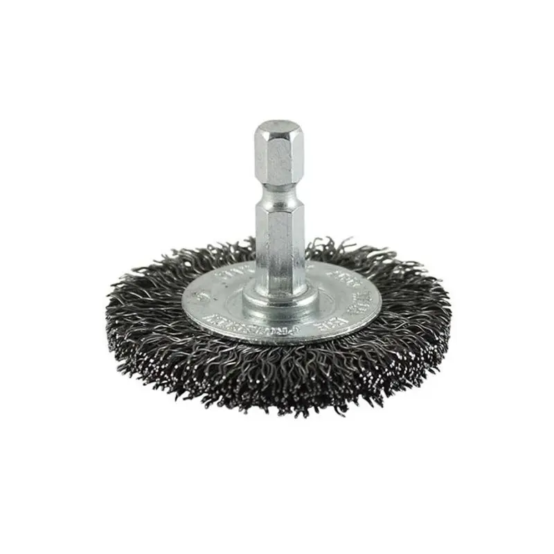 TIMCO Drill Wheel Brush Crimped Steel Wire - 50mm
