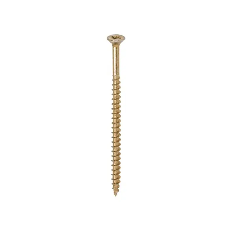 TIMCO Solo Countersunk Gold Woodscrews - 5.0 x 90 - Pack of 100 Pieces