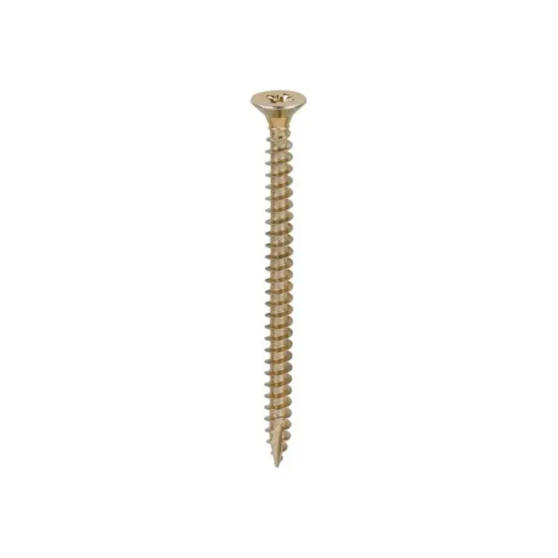 TIMCO Classic Multi-Purpose Countersunk Gold Woodscrews - 5.0 x 70 - Pack of 200 Pieces