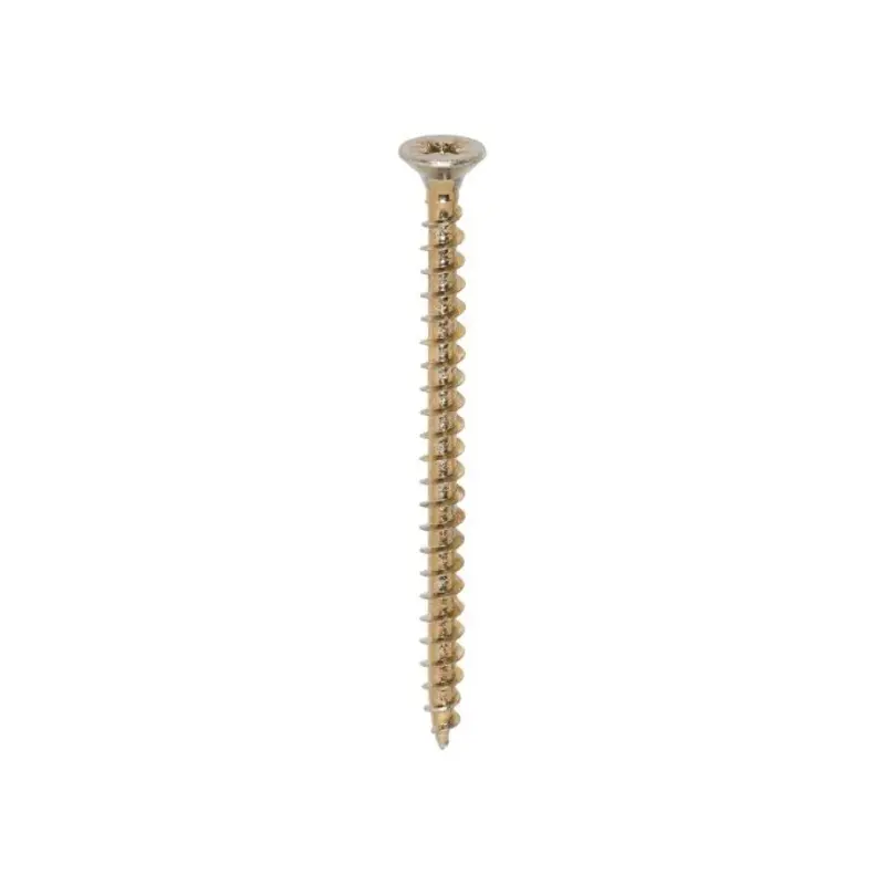 TIMCO Solo Countersunk Gold Woodscrews - 5.0 x 70 - Pack of 200 Pieces