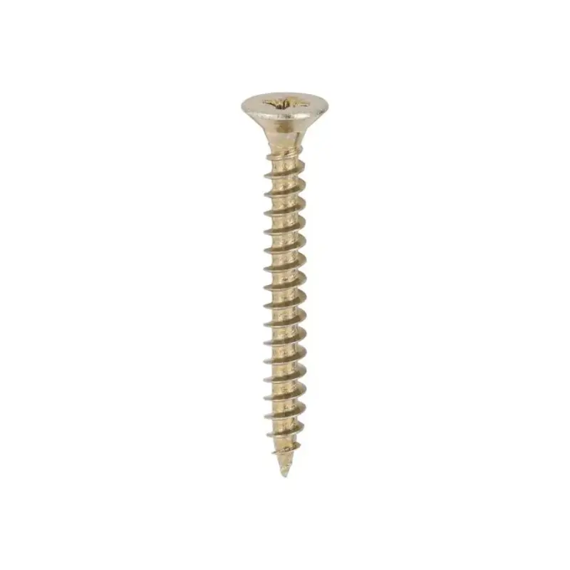 TIMCO Classic Multi-Purpose Countersunk Gold Woodscrews - 5.0 x 45 - Pack of 200 Pieces