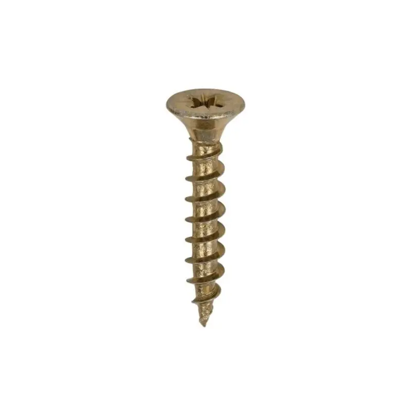 TIMCO Solo Countersunk Gold Woodscrews - 5.0 x 30 - Pack of 200 Pieces