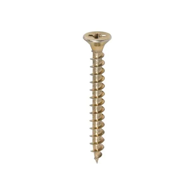 TIMCO Solo Countersunk Gold Woodscrews - 5.0 x 45 - Pack of 200 Pieces