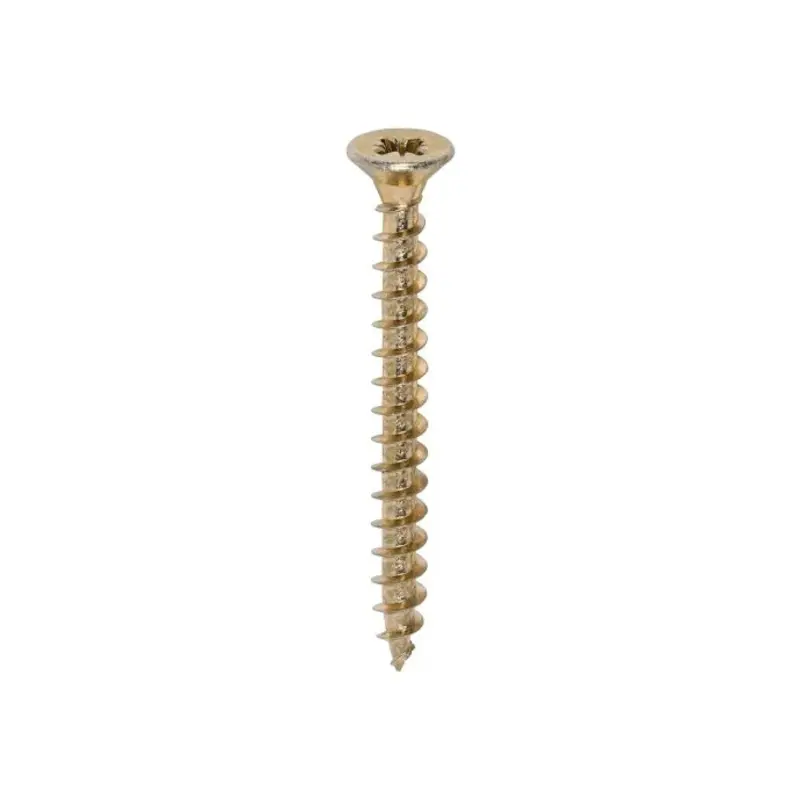 TIMCO Solo Countersunk Gold Woodscrews - 5.0 x 50 - Pack of 1000 Pieces