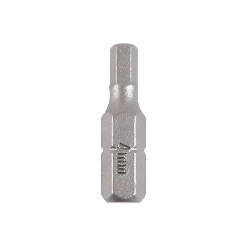 TIMCO Hex Driver Bit S2 Grey - 4.0 x 25 - Pack of 2 Pieces