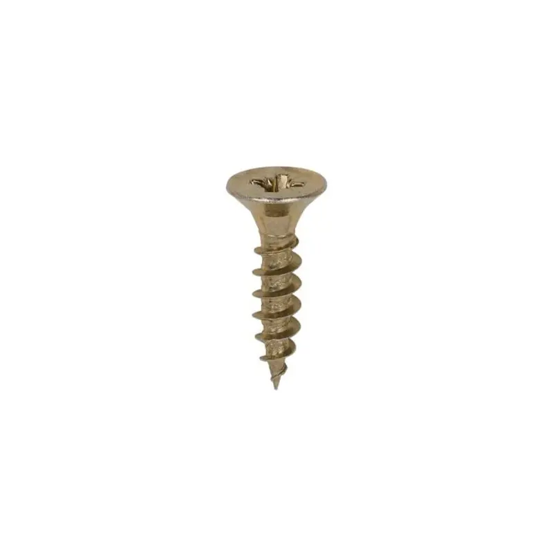 TIMCO Classic Multi-Purpose Countersunk Gold Woodscrews - 4.5 x 20 - Pack of 200 Pieces