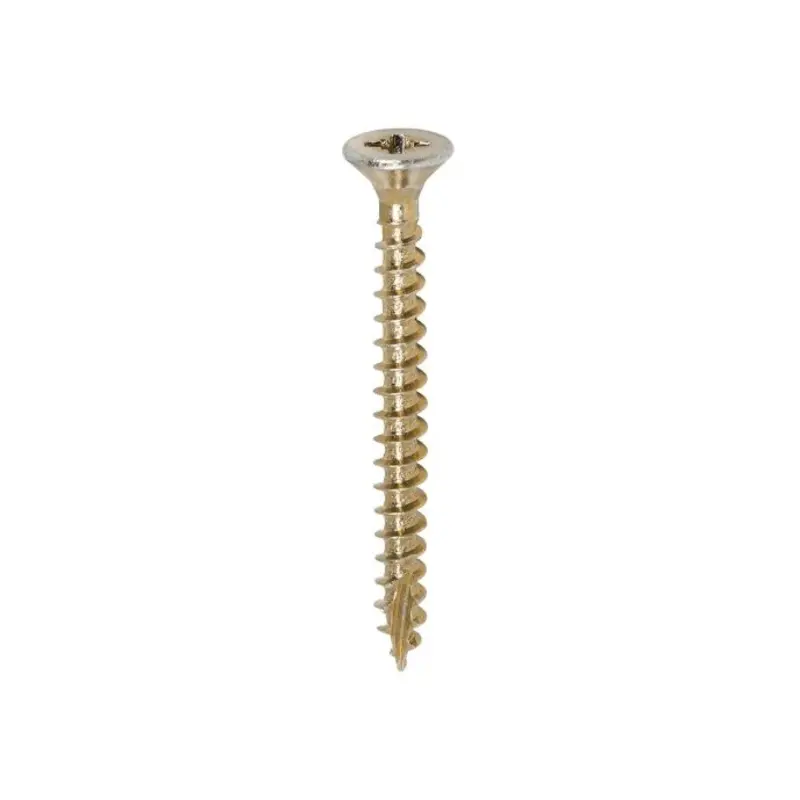 TIMCO Classic Multi-Purpose Countersunk Gold Woodscrews - 4.5 x 45 - Pack of 200 Pieces