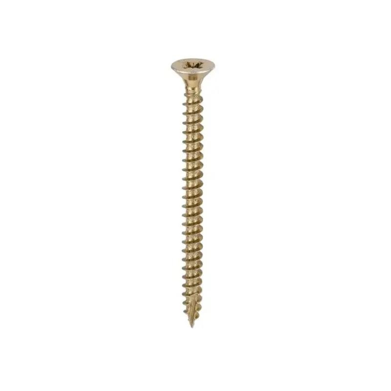 TIMCO Classic Multi-Purpose Countersunk Gold Woodscrews - 4.5 x 60 - Pack of 200 Pieces