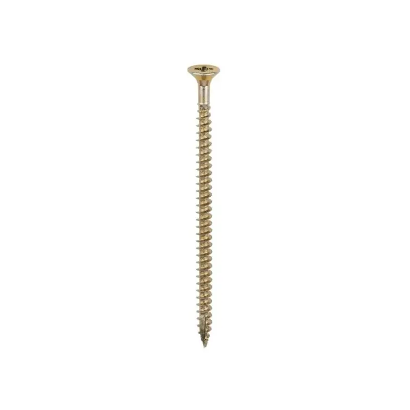 TIMCO Classic Multi-Purpose Countersunk Gold Woodscrews - 4.5 x 80 - Pack of 200 Pieces