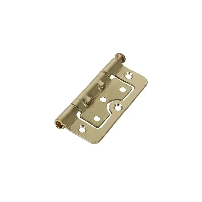TIMCO Hurlinge Hinges Loose Pin (104Z) Steel Electro Brass - 75 x 52 - Pack of 2 Pieces