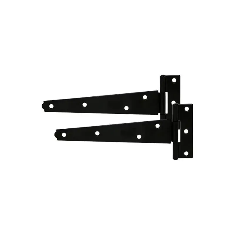 TIMCO Light Tee Hinges Black - 12"