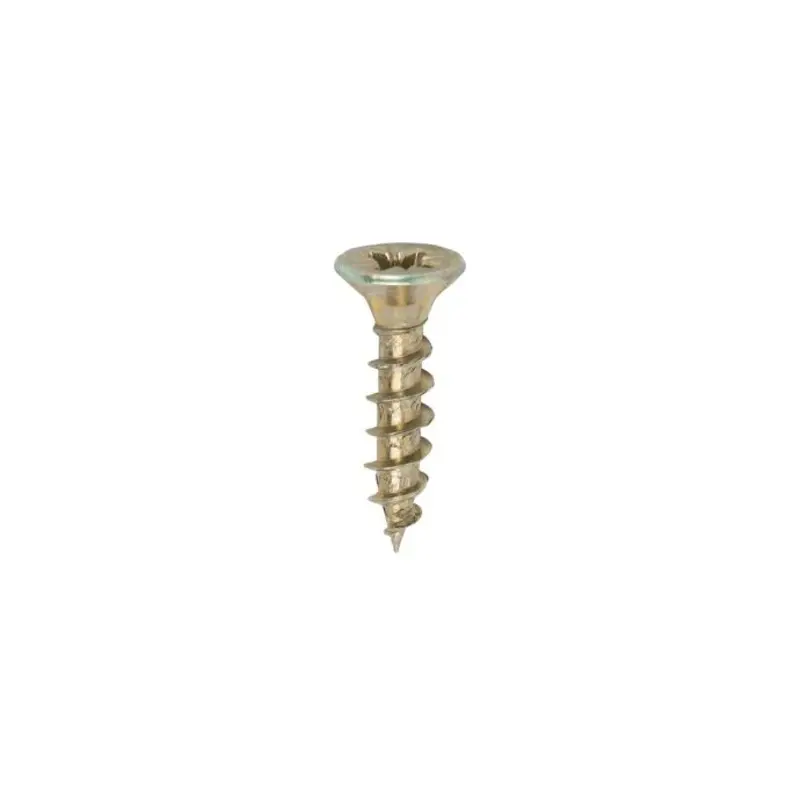 TIMCO Solo Countersunk Gold Woodscrews - 4.5 x 20 - Pack of 200 Pieces