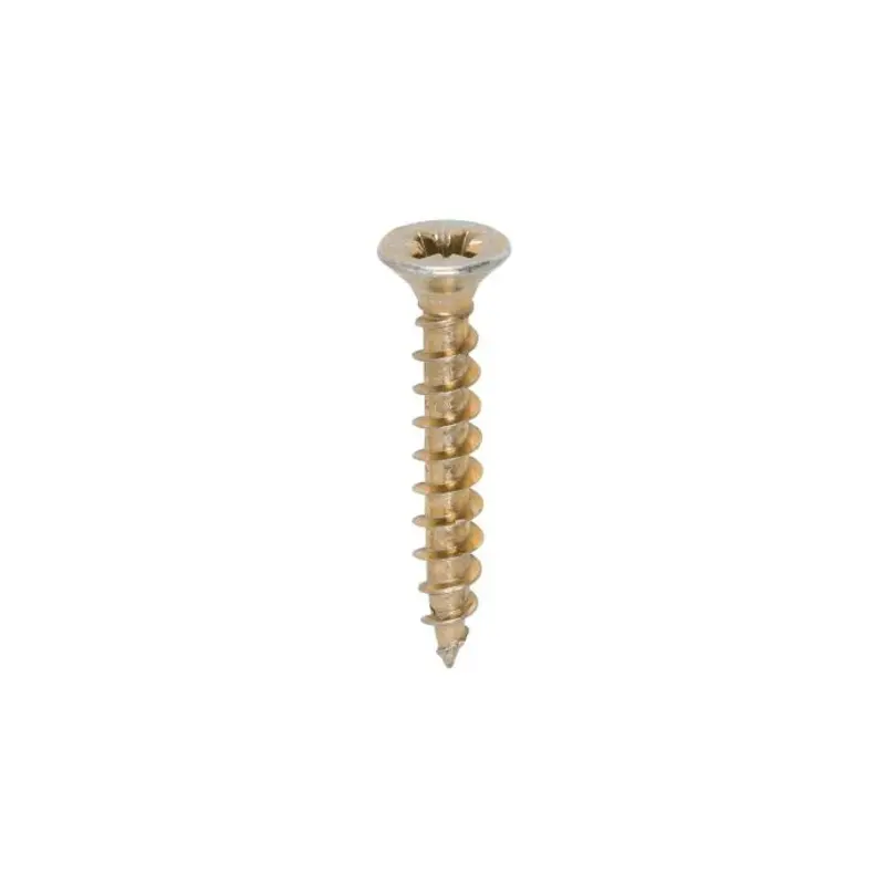TIMCO Solo Countersunk Gold Woodscrews - 4.5 x 30 - Pack of 200 Pieces