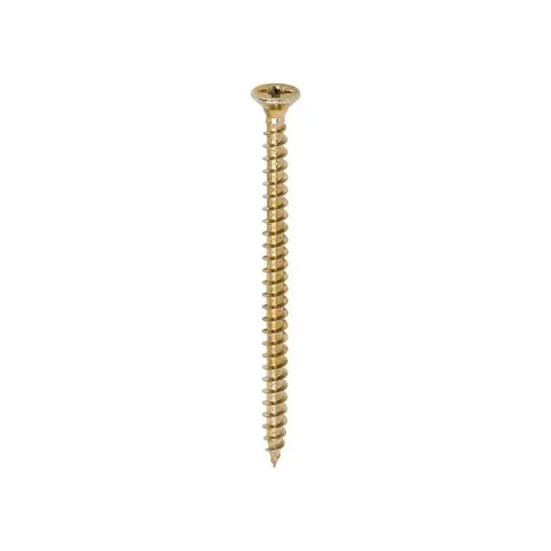 TIMCO Solo Countersunk Gold Woodscrews - 4.5 x 70 - Pack of 200 Pieces